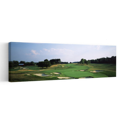 Golf Course Four Streams Golf Course Beallsville Montgomery County Maryland USA by Chris John/PDI - Wrapped Canvas Panoramic Print
