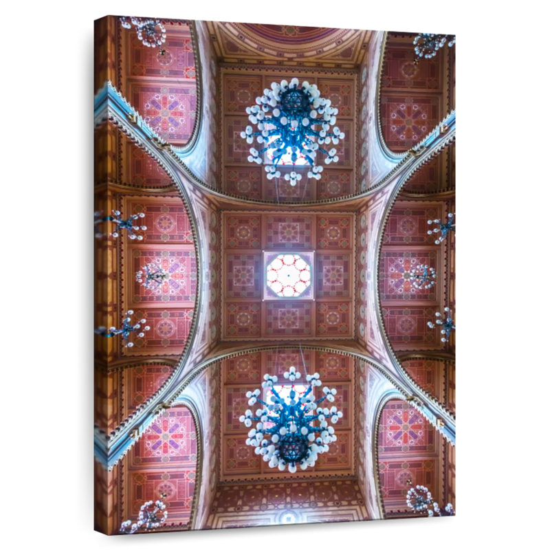 Aime Dohany Street Synagogue, 45" H x 30" W