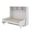 Lit escamotable double avec bureau