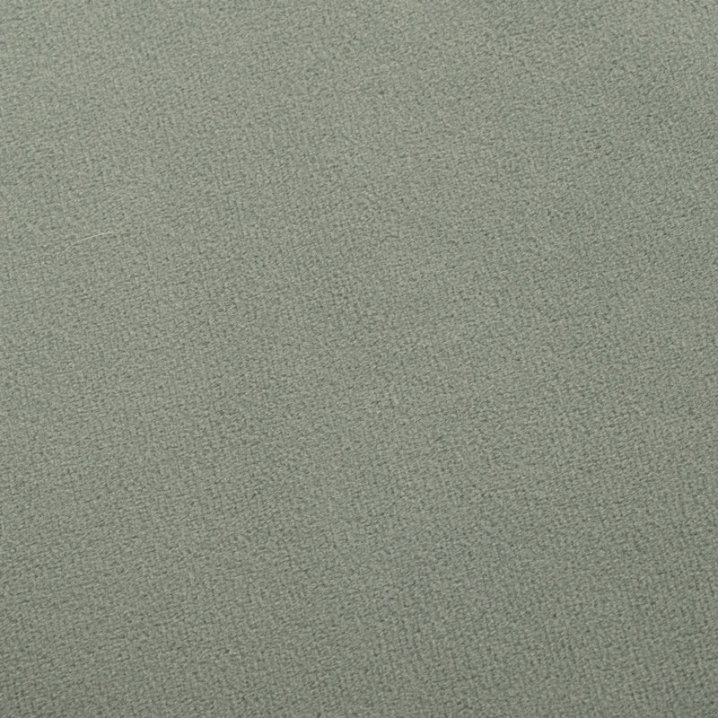 Carlesia Upholstered Ottoman, Light Green Velvet