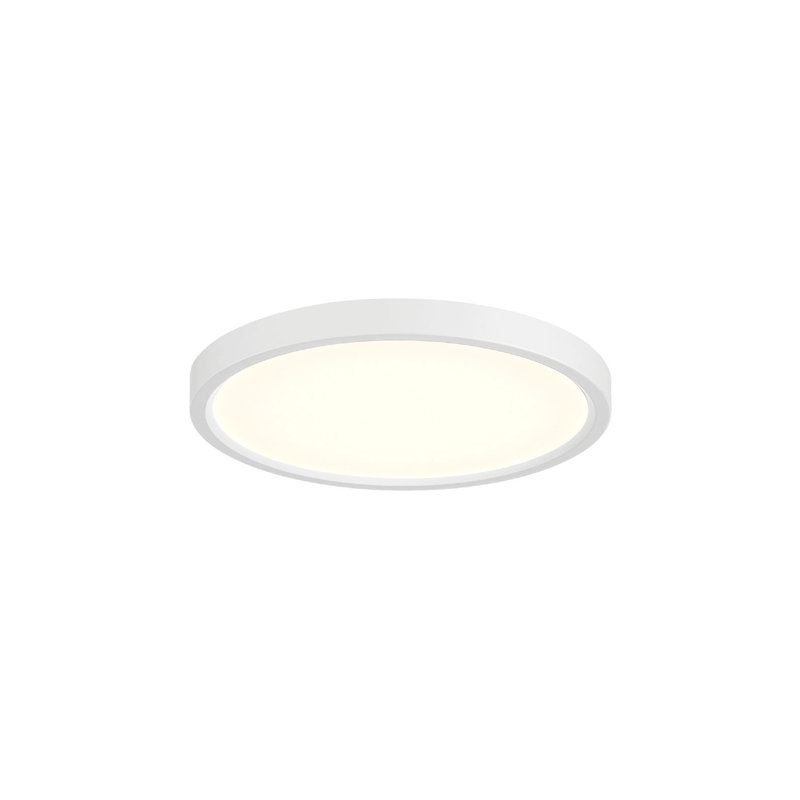artemis LED Flushmount - Round, 10W, 5CCT,, 1" H x 7.88" W x 7.88" D, White