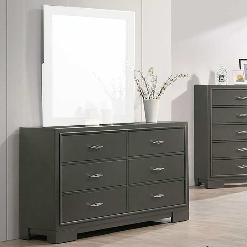 Commode 6 tiroirs l 57,5 po Eaghton