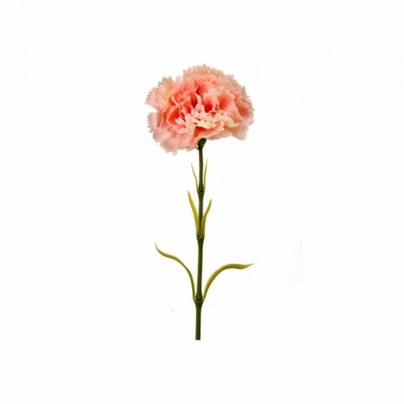 Tige d'œillet, fleur artificielle, Rose crème