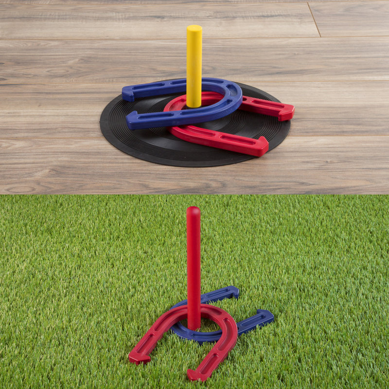Hey! Play! Hey! Play! Lawn Games Plastic Cornhole Set