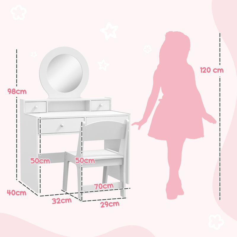 Dressing Table with Mirror
