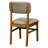 Solid Wood Dining Table Set With Bench - 6-Piece Upholstered Rectangular Dining Room Table Set With Bench-1847791382