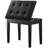 Duet Piano Keyboard Bench Storage Padded Chair Wooden Vanity Bookcase Stool-270181821