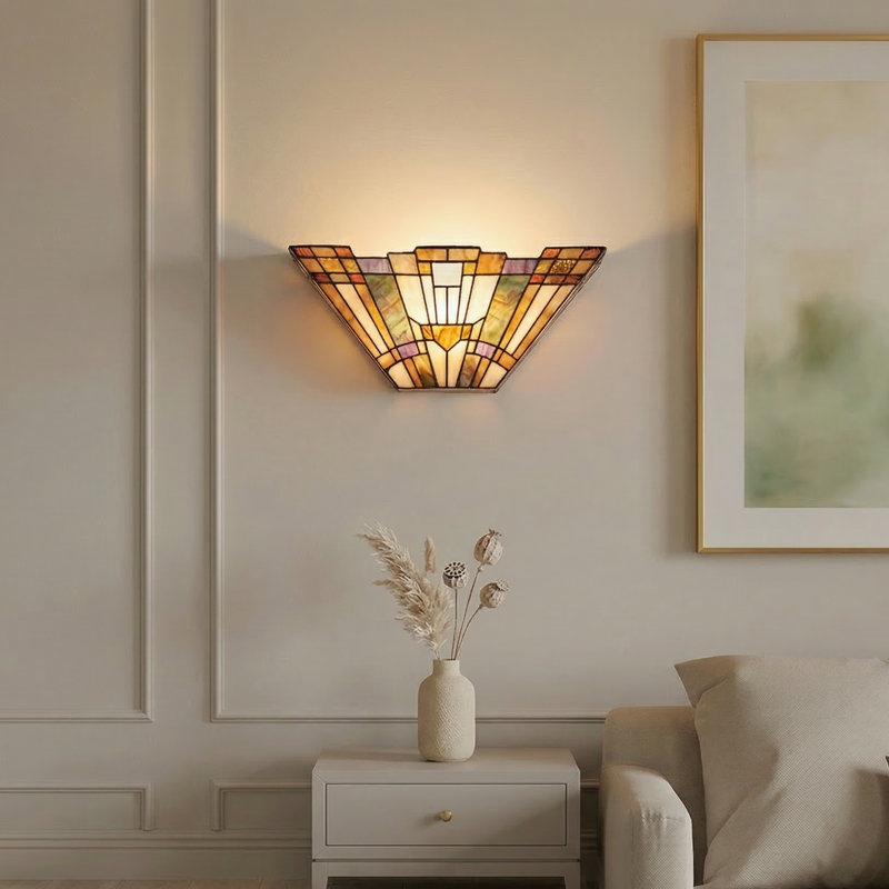 Inglenook 2-Light Tiffany-Style Wall Sconce