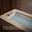 Robinet de salle de bain Memoirs à large entraxe avec ensemble de vidange-96151199