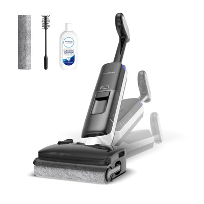 Tineco Floor ONE S6 Master Wet Dry Vacuum Cleaner, 20kPa Suction Vacuum Mop with Dual-Edge Cleaning, 45 Min Runtime (Quite Mode), 185°F Flashdry, 4inch Ultra-Slim