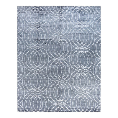 Overdyed One-of-a-Kind 8' 0" X 10' 0" Hand Knotted Area Rug