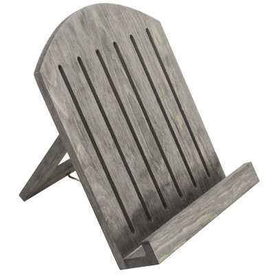 19 cm H Solid Wood Book Stand