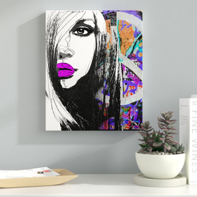 «Peace», impression sur toile