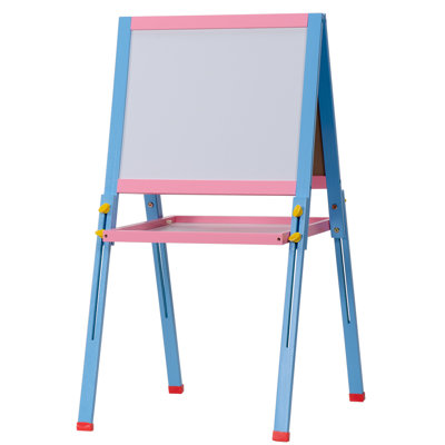 Blue Elephant Folding Wood Board Easel