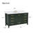  Angela 60 In. W X 22 In. D Single Sink Bath Vanity With Quartz Top-367151965