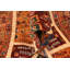 Tapis orange Nitta