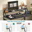 L-Shaped Computer Desk with Power Outlet-96438533