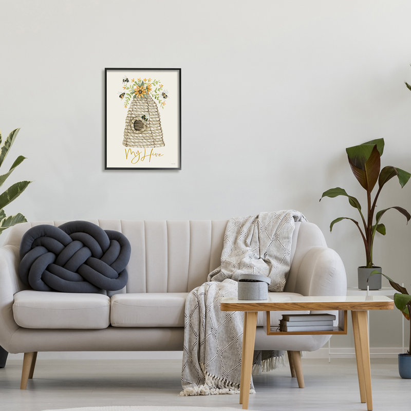 Insecte My Hive, H 16 po x l 16 po x P 1,5 po, Plaque murale