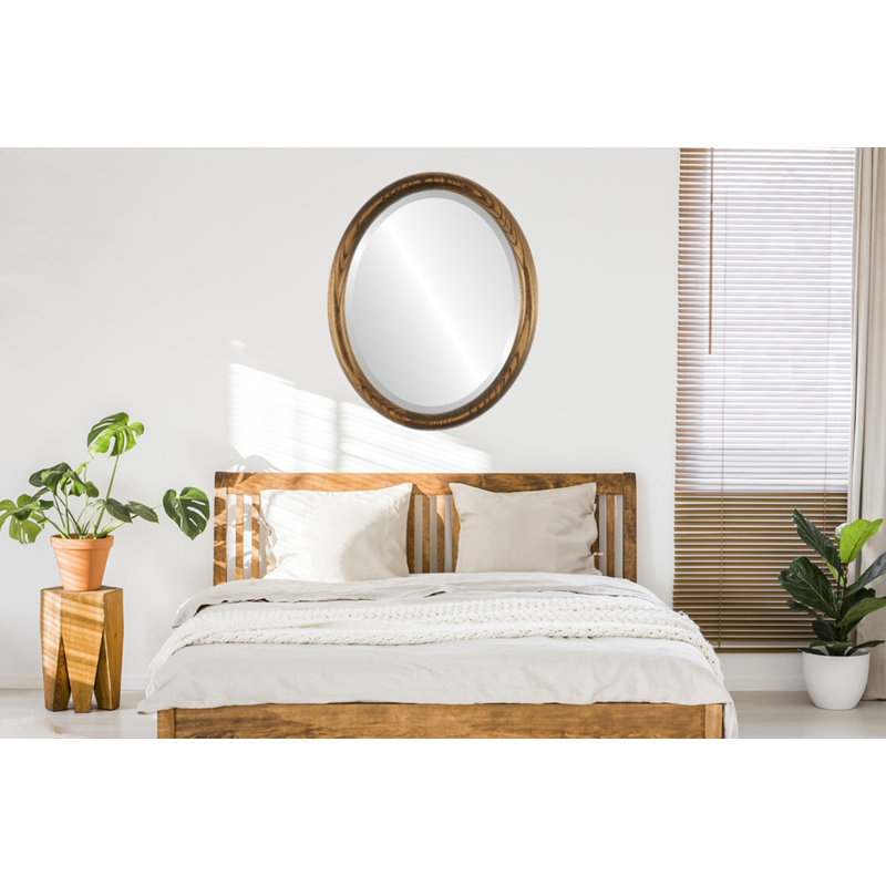 Miroir décoratif biseauté traditionnel Wincanton, 22 po x 18 po