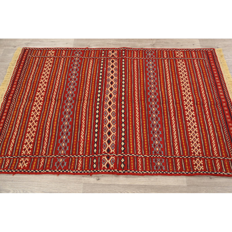 Striped Kilim  Area Rug 3x5