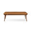 Banc rembourré en cuir massif brun-828419014