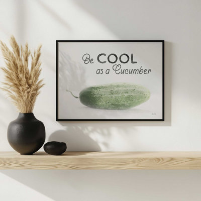 «Be Cool as a Conucumber» par Lori Deiter, reproduction d'art