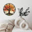 Horloge murale d'automne
