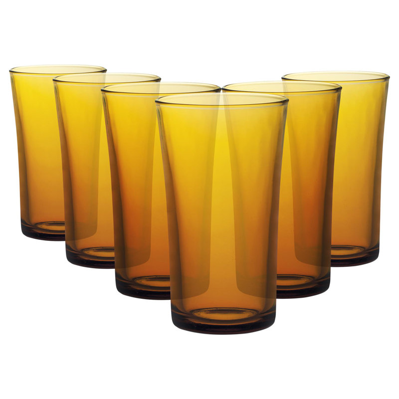 Duralex - Lys Highball Glasses - 280ml - Amber