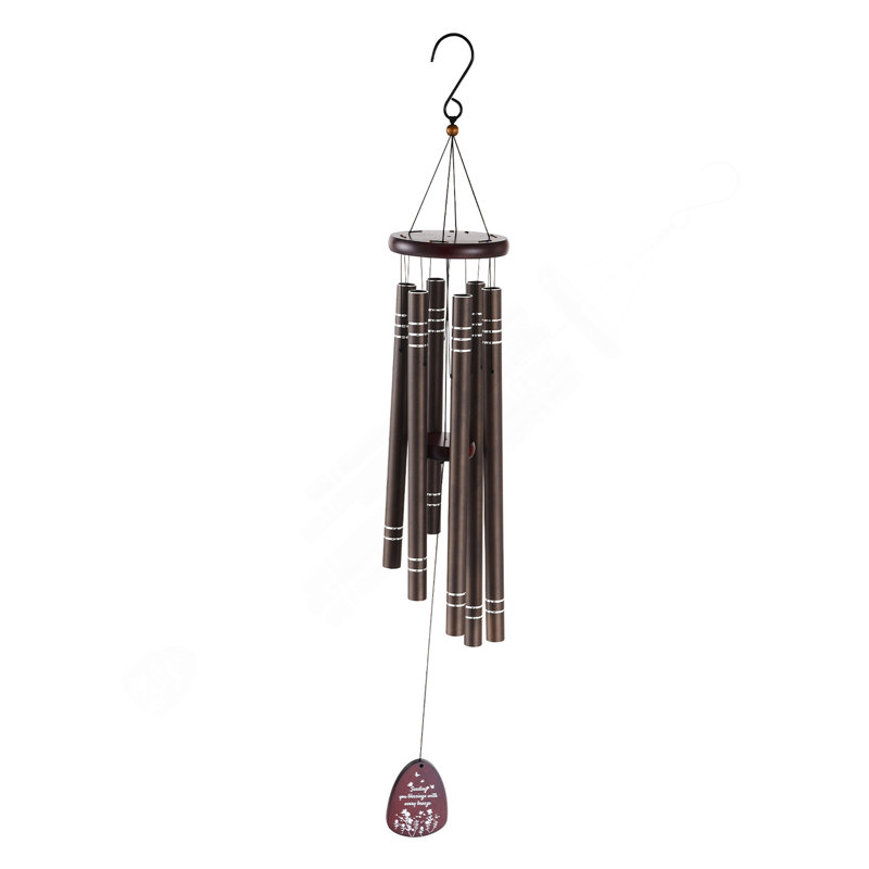 Carillons éoliens d'extérieur en aluminium 42 pouces