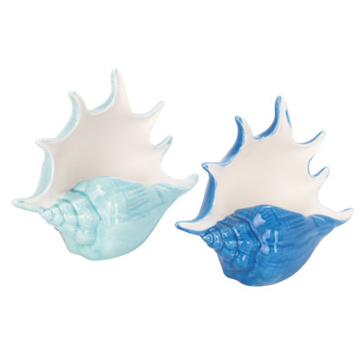 2 Piece Ceramic Tabletop Votive Holder Set
