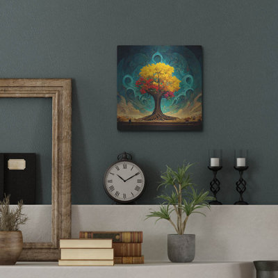 «Arbre de vie 26» par Ray Heere, art mural en métal