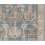 Hand-Knotted High-Quality Blue and Beige Area Rug