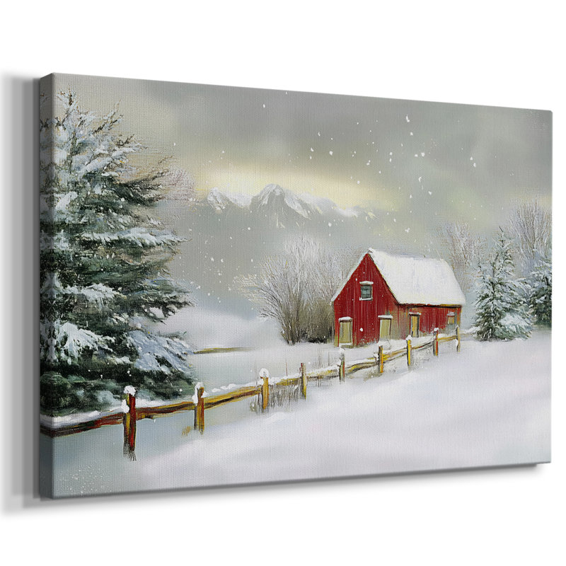 Christmas Holiday Art III - Toile tendue avec châssis - CLIV, H 40 po x l 60 po