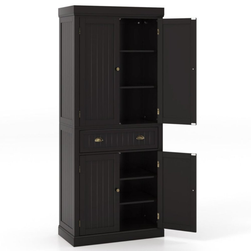 Tazaria Accent Cabinet, Dark Brown