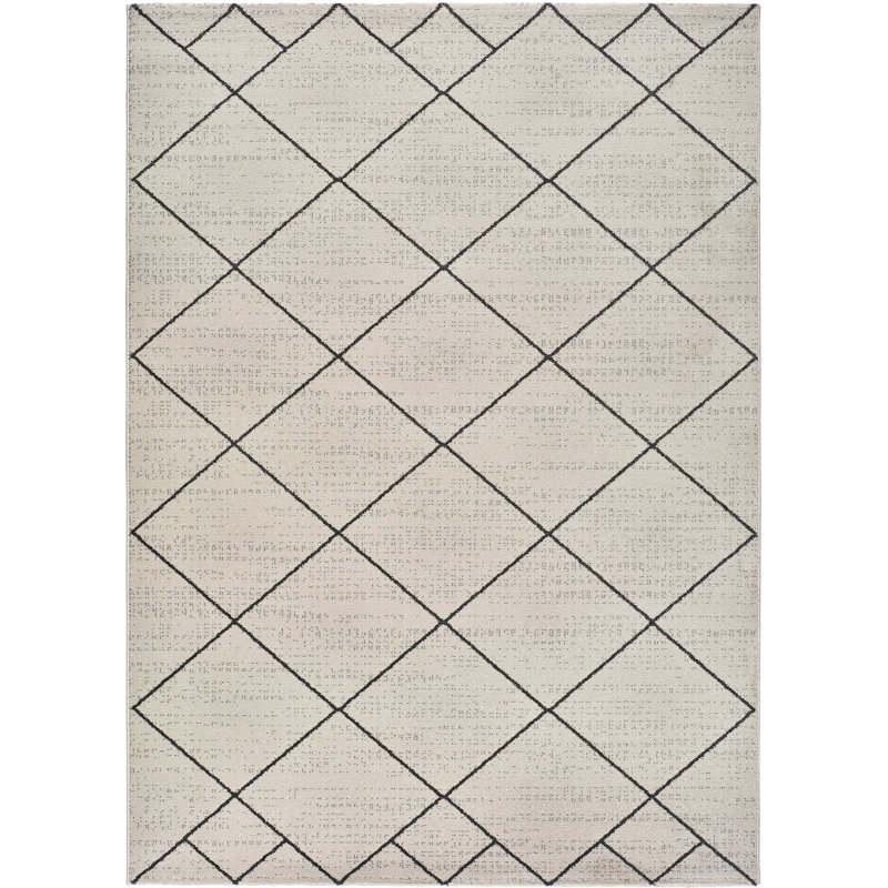 Samir Geometric Area Rug, Rectangle 60 x 230cm