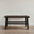 Fostoria Reclaimed Elm Wood Square Coffee Table, Black-130063044