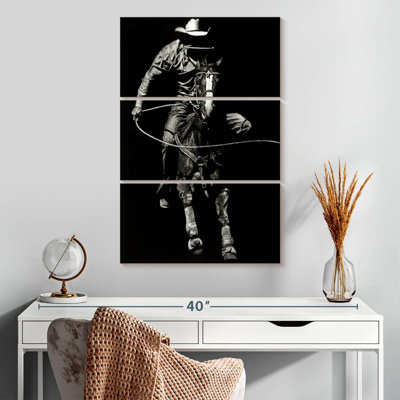 Lelar Scratchboard Rodeo VIII