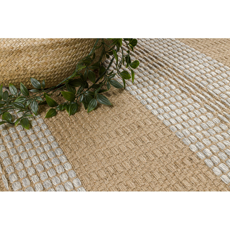 Kingsteignt Jute / Sisal Flatweave Area Rug, Rectangular 200 x 290cm