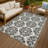 Machine Washable Indoor/Outdoor Chantille ACN2456 Damask Rug-1468260198-1468260197