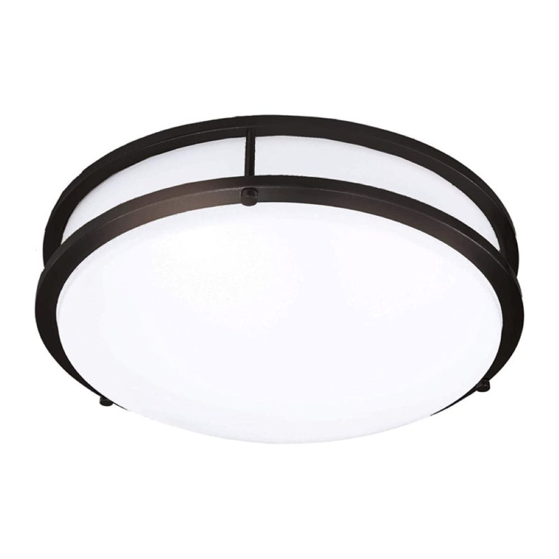 14 po Blackl 25 W 1800 Lumens 27 K / 3 K / 35 K / 4 K / 5 K Emplacement humide