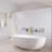 Hangiri 66.5'' x 36.4'' Soaking Solid Surface Bathtub