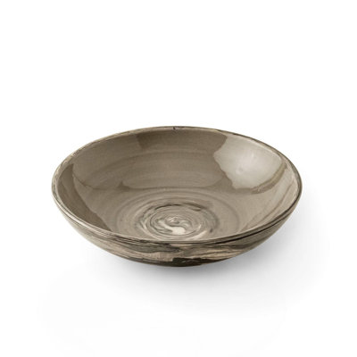 Jeronica Black Ceramic Serving/Pasta Bowl-13.5 OZ,