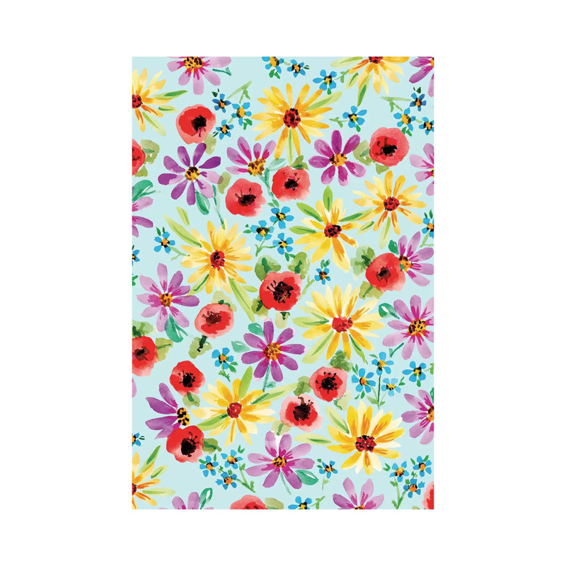 Painted Garden II by Amanda Mcgee - Wrapped Canvas Painting, 20.32 cm H x 30.48 cm W