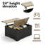 Table basse 17 po 17 po Farmhouse-1288754073