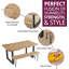 Mose 4 - Person Dining Set