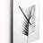 Minimal Botanicals Single Leaf I - Flowers Wall Clock-99639173