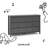 Alpine 6 Drawer Double Dresser-36204038