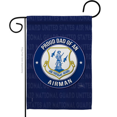 Double Sided 18.5 in. H x 13 in. W Polyester Garden flag