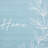 MARTHA STEWART Bloomfield Home Sweet Home Leaf Frame Kitchen Mat Blue 18"x30"-111329421-111329424
