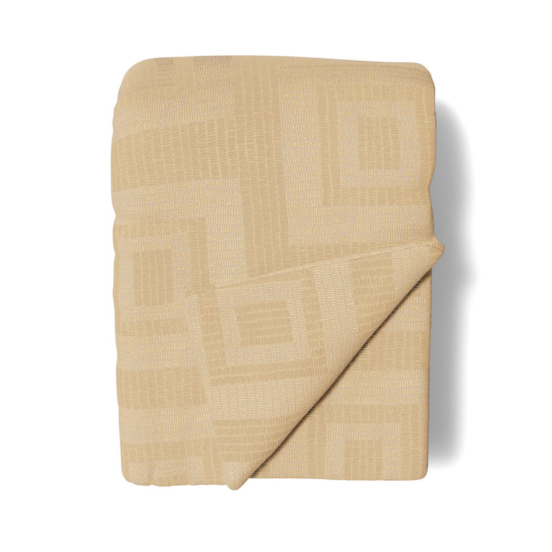 Piastrella Throw Blanket, Sand